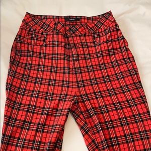 Plaid pants